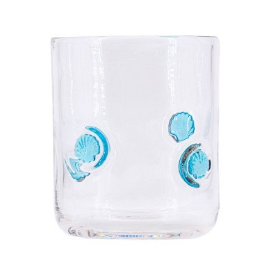 Madison Home 16 fl oz Icon Glass Tumbler Blue Shell | Target