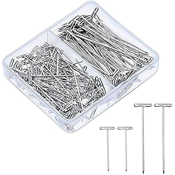Mr. Pen- T Pins, 220 Pack, Assorted Sizes, T-Pins, T Pins for Blocking Knitting, Wig Pins, T Pins fo | Amazon (US)