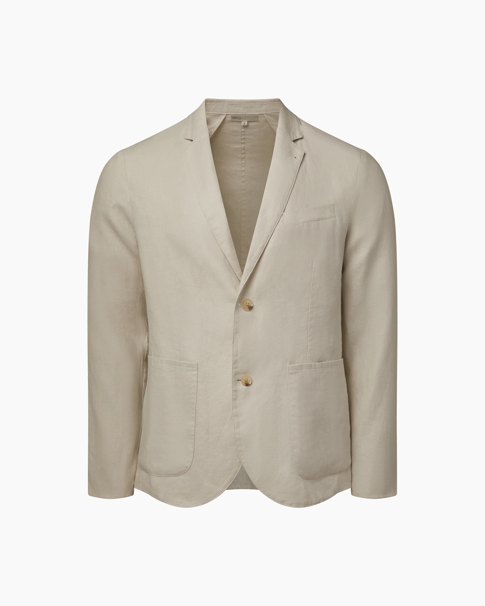 Linen Blazer Stone / L | onia