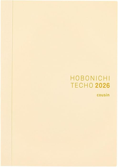 Hobonichi Techo 2026 Cousin Book – A5, English, Daily, Weekly, Jan Start, Mon Start, Planner | Amazon (US)