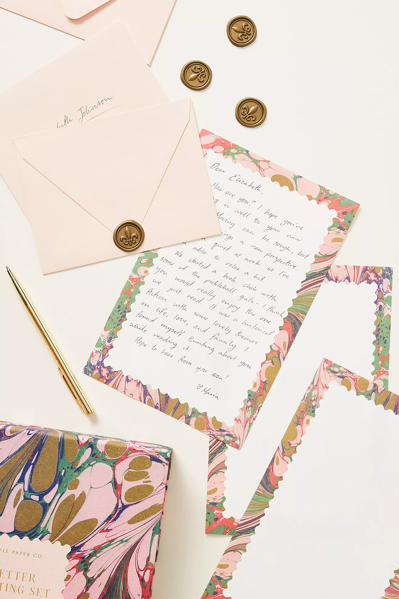 Rifle Paper Co. Florence Stationery Set | Anthropologie (US)