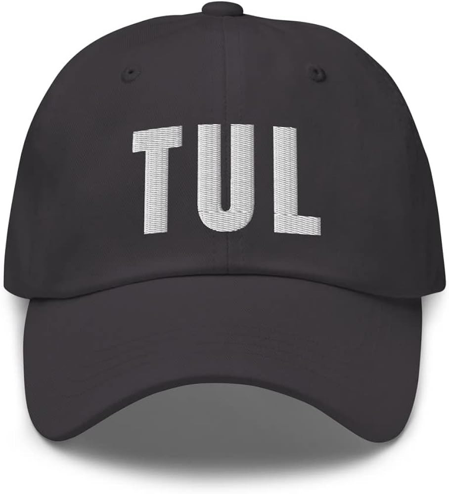Dressed Up Mule Airport Code TUL Hat Tulsa Oklahoma OK Dad Cap Embroidered Dad Hat Baseball Cap w... | Amazon (US)