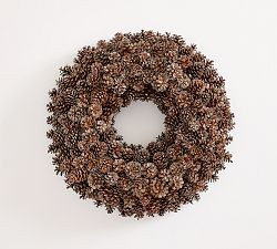 Glitter Pinecone Wreath | Pottery Barn (US)
