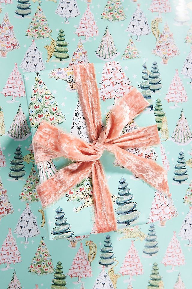Susannah Garrod Trimming The Tree Wrapping Paper Roll | Anthropologie (US)