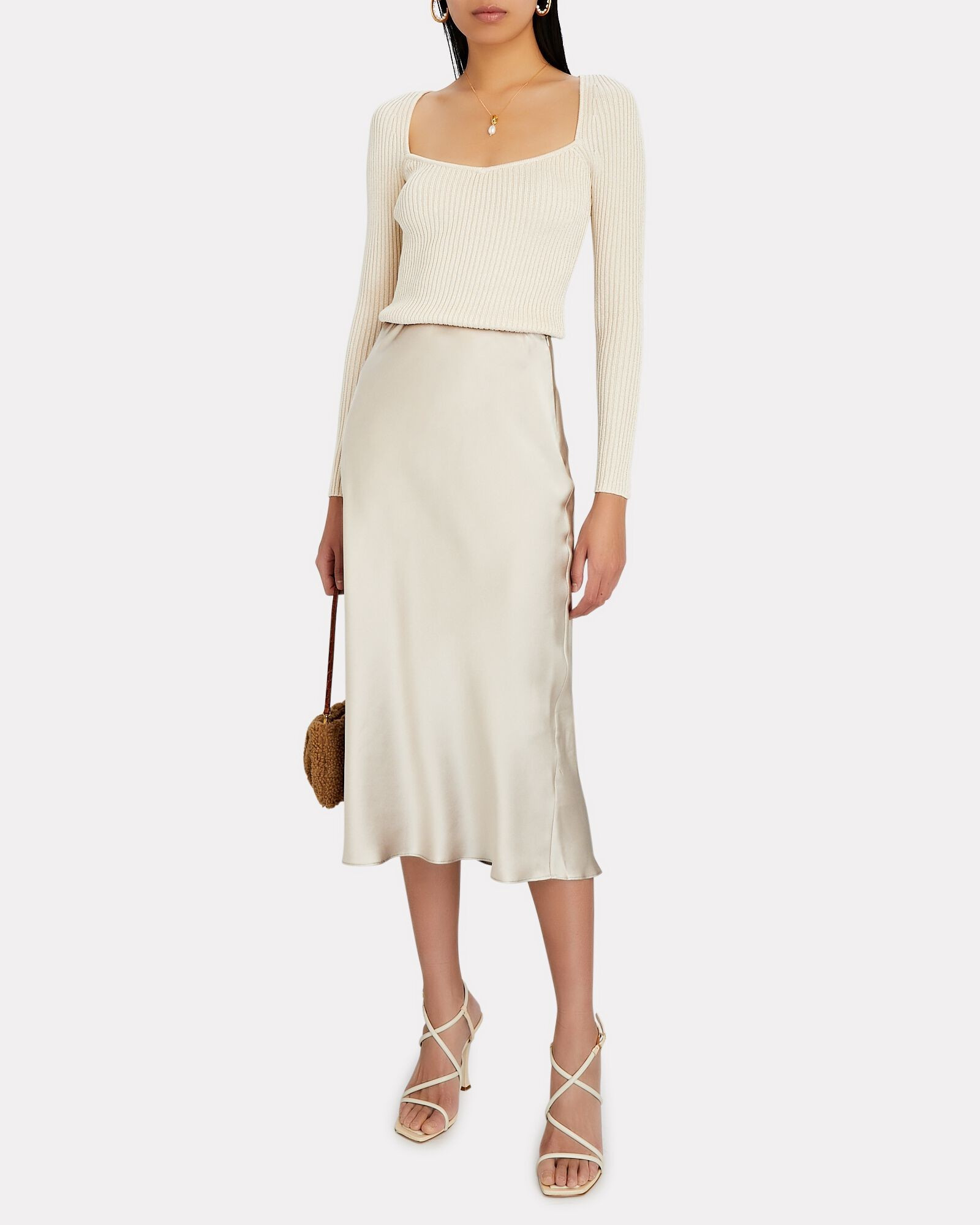 Miranda Rib Knit Top | INTERMIX