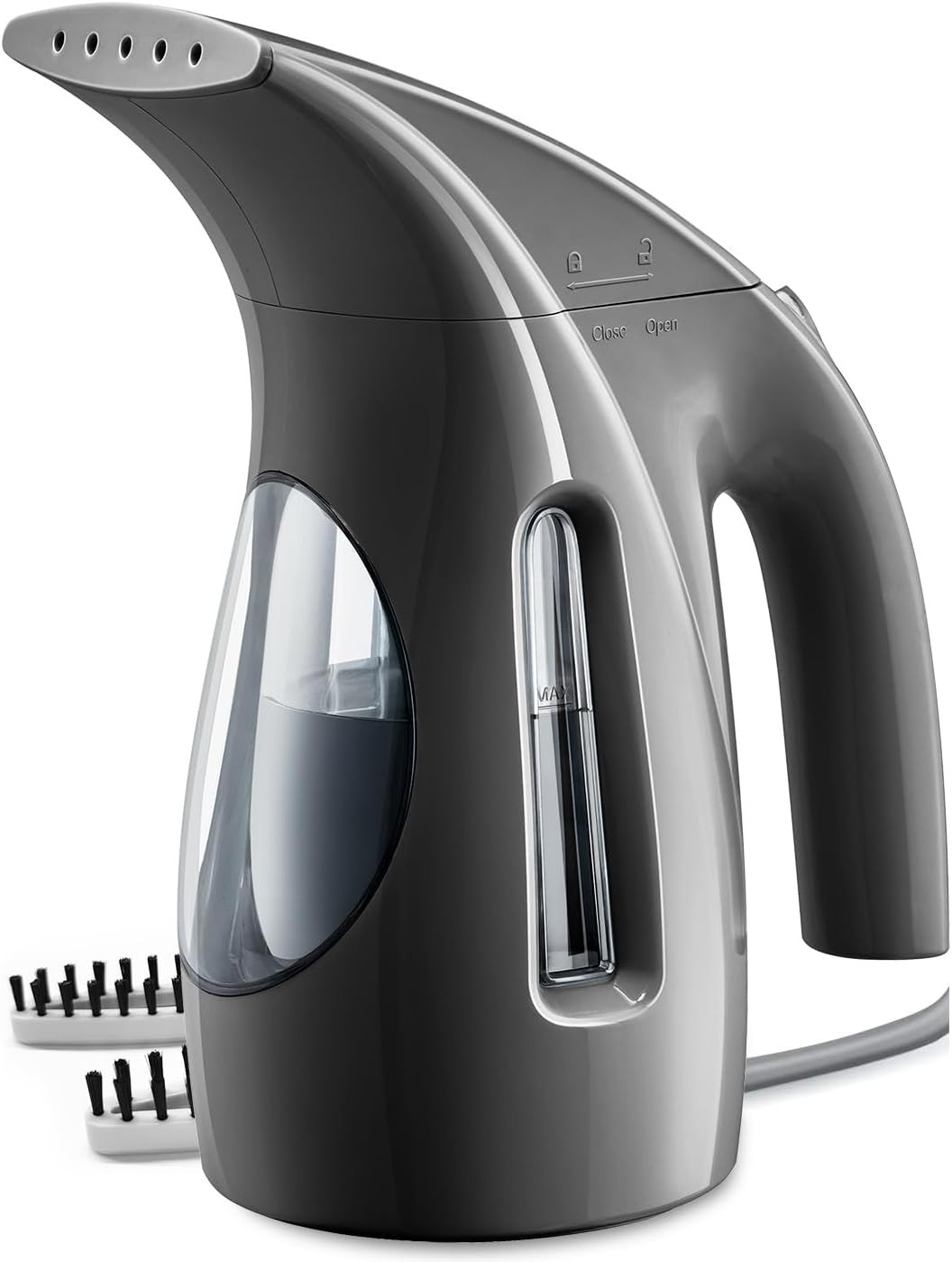 HiLIFE Steamer for Clothes, Portable Handheld Design, 240ml Big Capacity, 700W, Strong Penetrating Steam, Removes Wrinkle, for Home, Office(ONLY FOR 120V)-Black | Amazon (US)