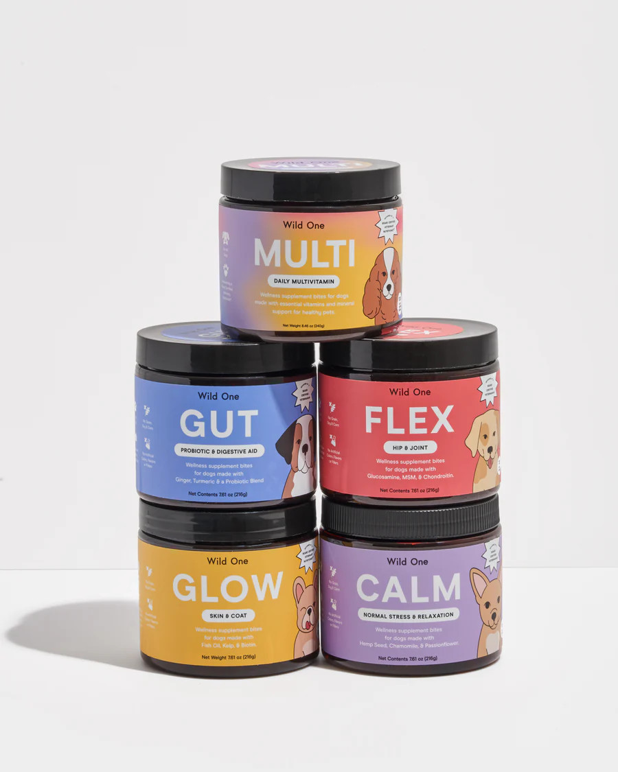 GLOW. Skin & Coat Supplements for Dogs - Wild One | Wild One