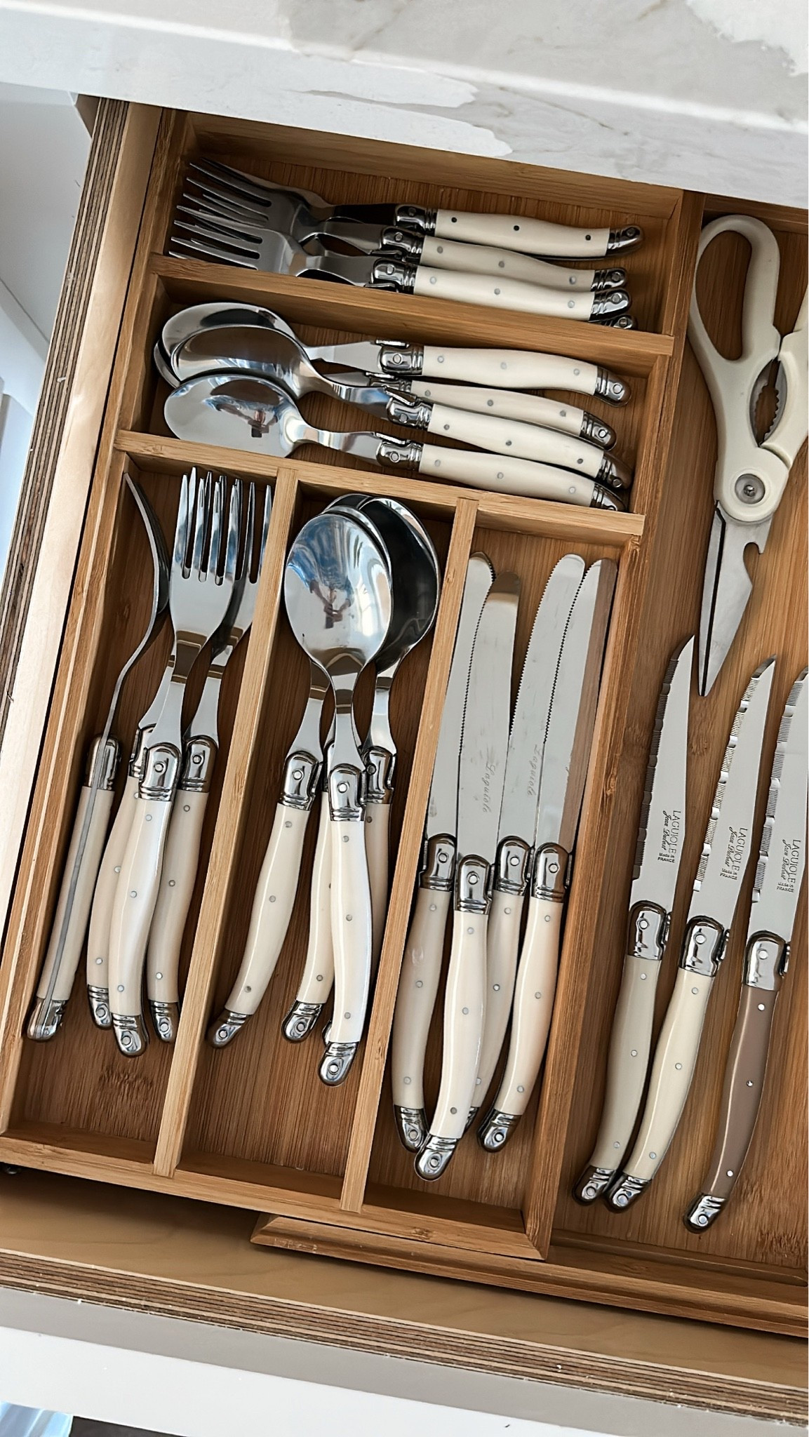 Favorite flatware set from @surlatable 🤍 #surlatable #anniversarysale

#LTKHome #LTKSaleAlert
