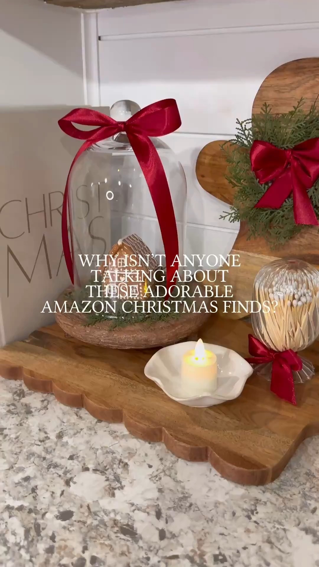 Why isn’t anyone talking about these adorable Amazon Christmas finds?

Follow @farmtotablecreations on Instagram for more holiday home favorites.

How cute are these books?! I styled these neutral Christmas books with a little gingerbread house, glass cloche, and rich red ribbons for the sweetest festive corner. The books read Merry and Christmas across the covers and spine — subtle, timeless, and perfect for mixing into any holiday shelf or counter vignette.

#amazonhome #christmasdecor #holidaybooks #neutralchristmas #christmasfinds #shelfstyling #gingerbreaddecor #holidaystyling #christmasaesthetic #christmasbooks



#LTKHome #LTKSaleAlert #LTKHoliday