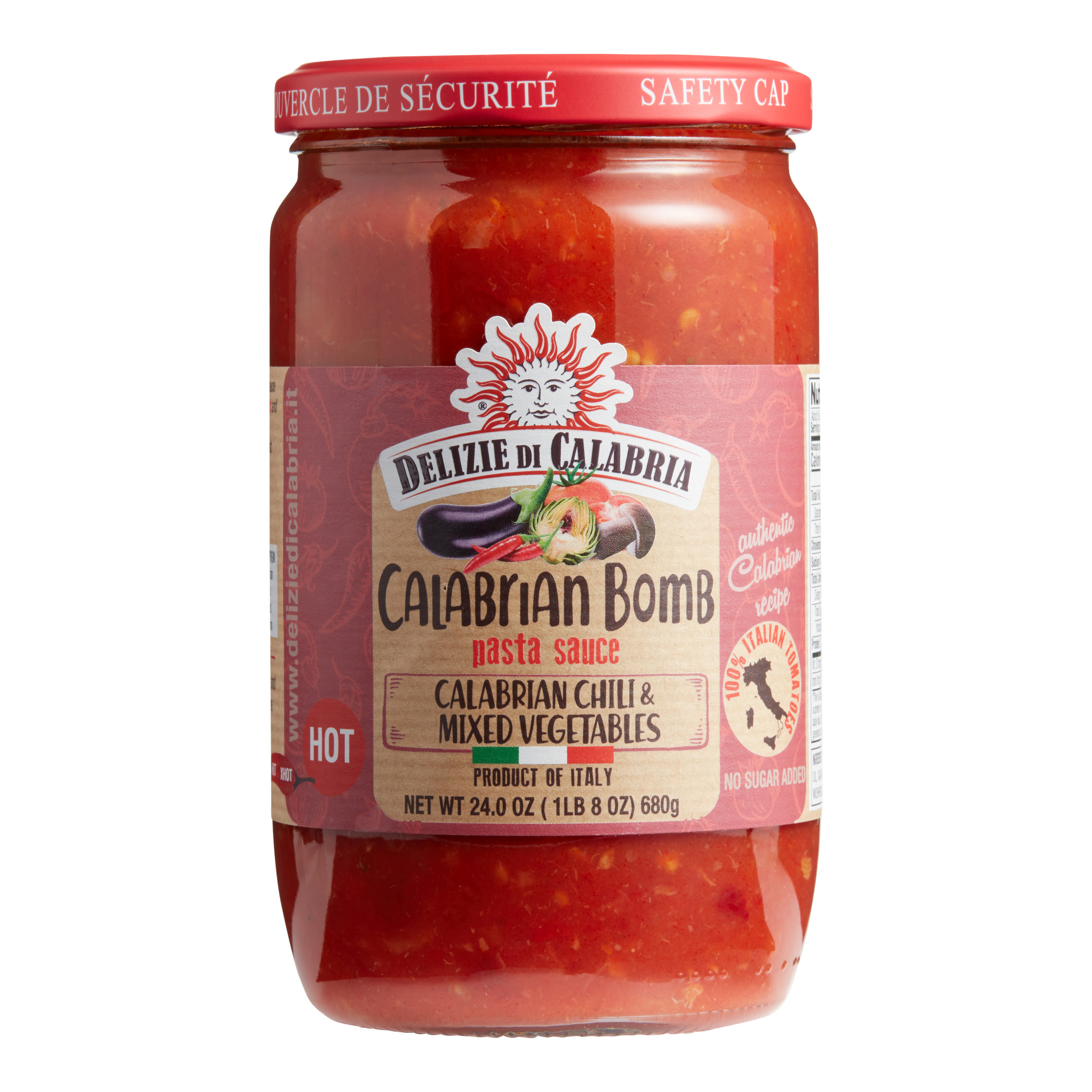 Delizie di Calabria Calabrian Bomb Pasta Sauce | World Market