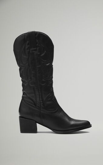 Therapy - Ranger Boots in Black | Showpo (ANZ)