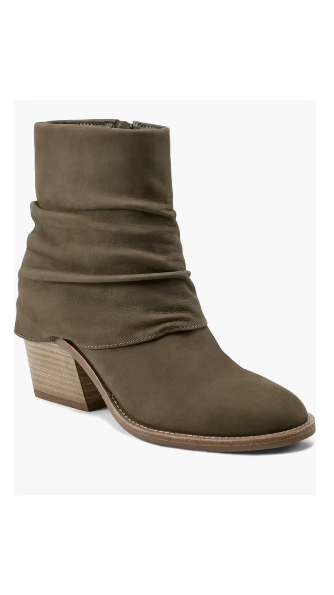 Ruched Boot 
* 2 3/4" heel
* 5" shaft
Cognac, Brown, Dark Green 
$10, $20, or $60 Off Regular Price Colors with Code: SALEYEAH

#LTKShoeCrush #LTKSaleAlert #LTKSeasonal