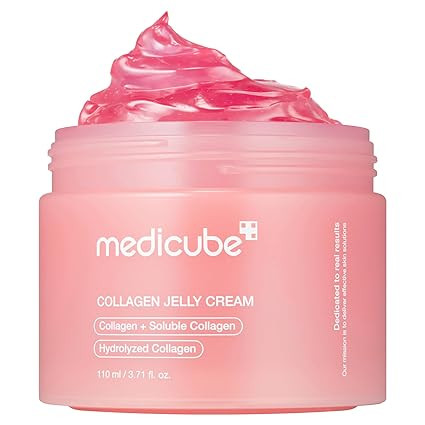medicube Jelly Cream with Collagen, Niacinamide | Freeze-Dried Hydrolyzed Collagen for Skin Barri... | Amazon (US)