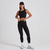 THE ULTIMATE RIBBED LEGGINGS - BLACK | WAT The Brand