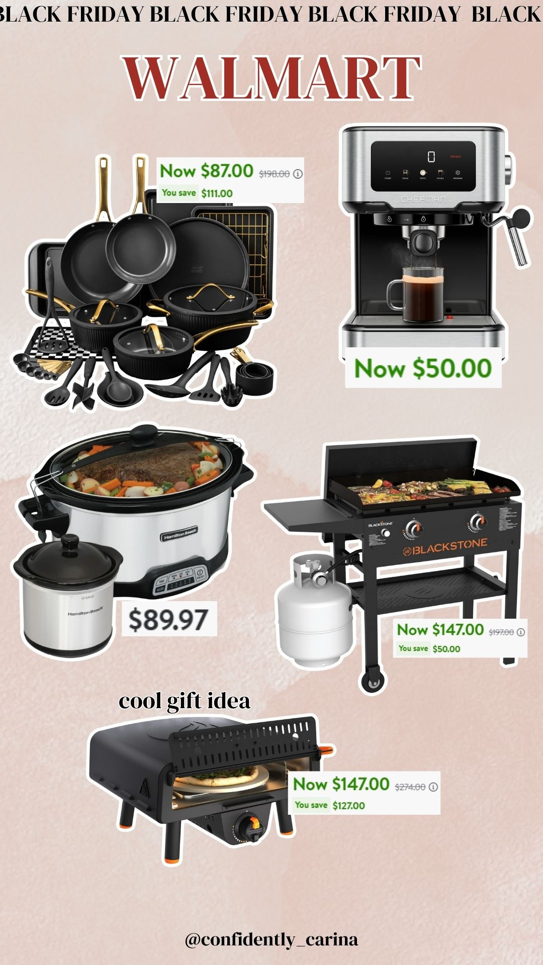 Black Friday deals at Walmart! Sharing lots of kitchen tools for inside and outside! 

 #LTKCyberWeek #LTKGiftGuide #LTKSaleAlert