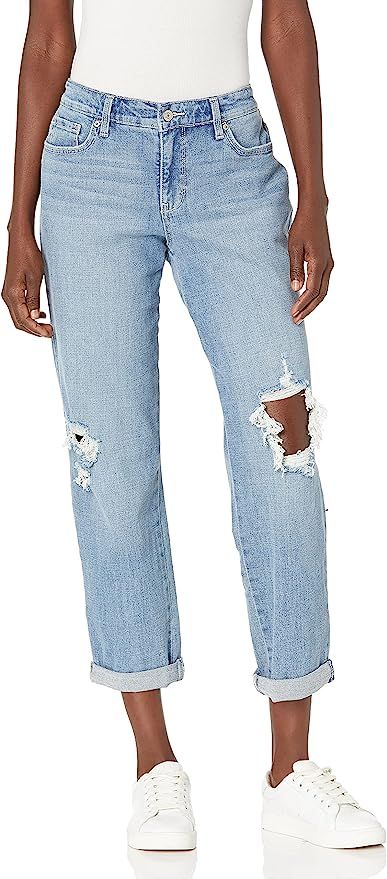 Gloria Vanderbilt Women's Generation Roll Cuff Boyfriend Jean | Amazon (US)