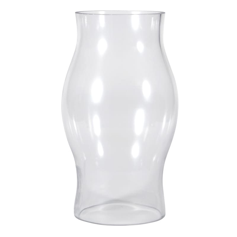 Clear Glass Open Ended Hurricane, 8.7" | At Home