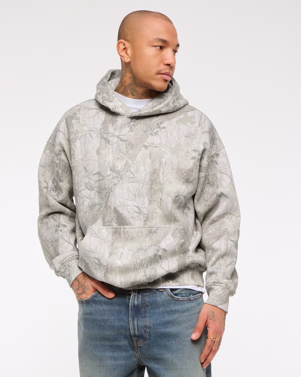 Men's Essential Popover Hoodie | Men's Tops | Abercrombie.com | Abercrombie & Fitch (US)