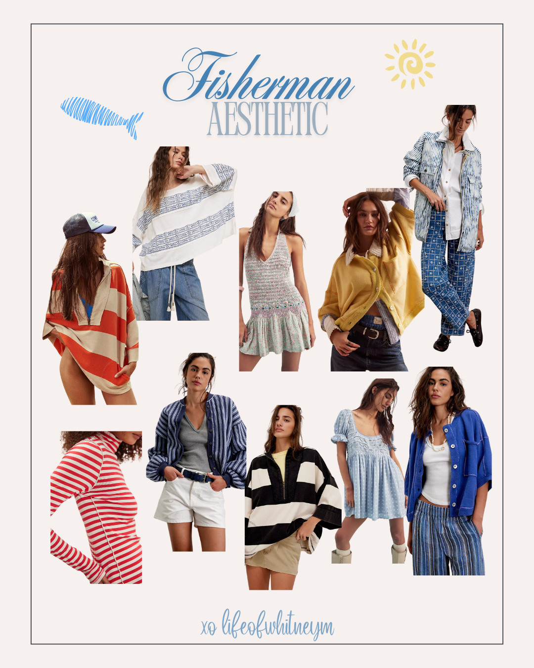 ⛵ "From the docks to the streets—this aesthetic is IT. Ready to channel your inner fisherman? Tap the link!

Preppy Aesthetic | Scandi Minimalist | Old Money Vibes |Water front Wardrobe | Stripes and Knits | oversized sweaters | timeless style | sea side chic | cozy layers | coastal cool | effortless style | fisherman sandals | preppy seaside 

 

 

#LTKNYFW #LTKFindsUnder100 #LTKStyleTip