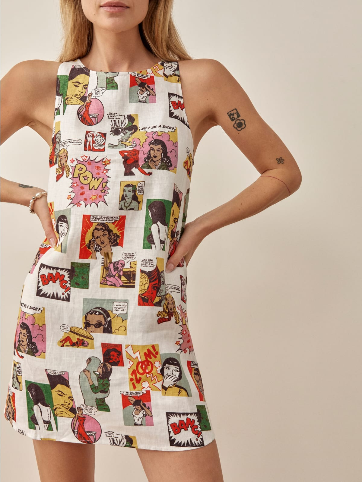 Jessi Linen Dress | Reformation (Global)