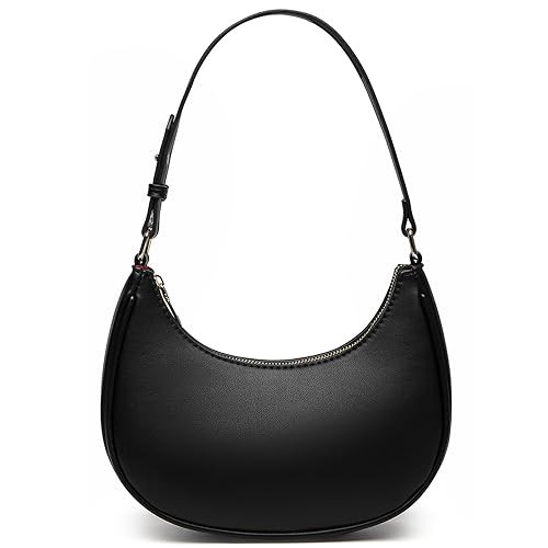 Barabum Small Shoulder Bag for Women Crescent Purse Y2K Trendy Clutch Handbags | Amazon (US)
