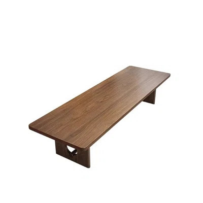 78.74"Simplistic Modern Brown Long Rectangular Pine Conference Table | Wayfair North America