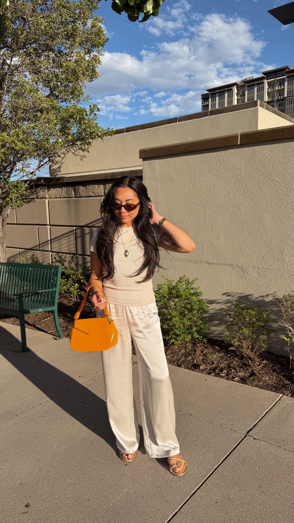 Casual date night outfit ☀️ wearing size S top and bottoms!

#LTKootd #LTKgrwm