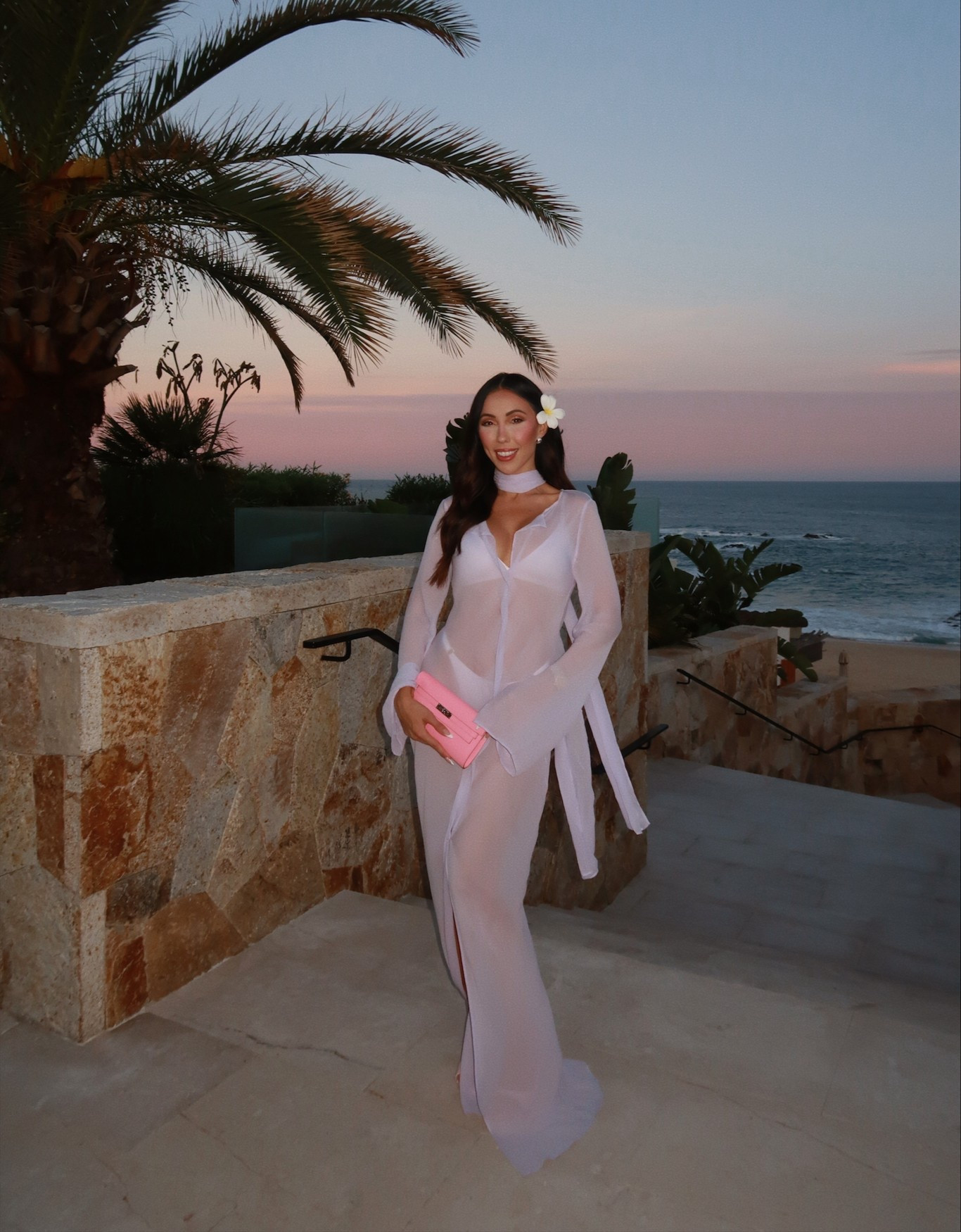 Sheer dress in Mexico. Wearing a size xsmall 

#LTKTravel #LTKStyleTip