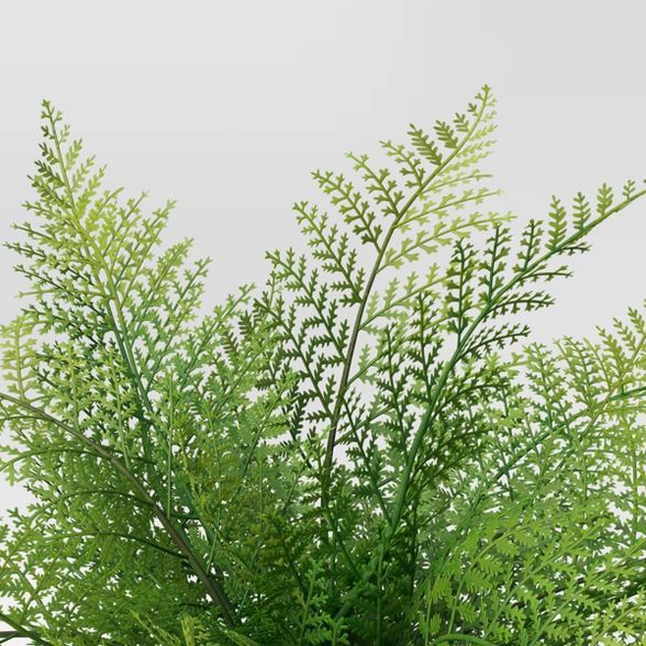 9" x 12" Artificial Cinnamon Fern Leaf Plant - Threshold™ | Target