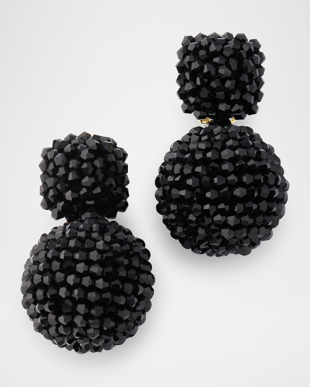 Round Beaded Drop Earrings | Neiman Marcus