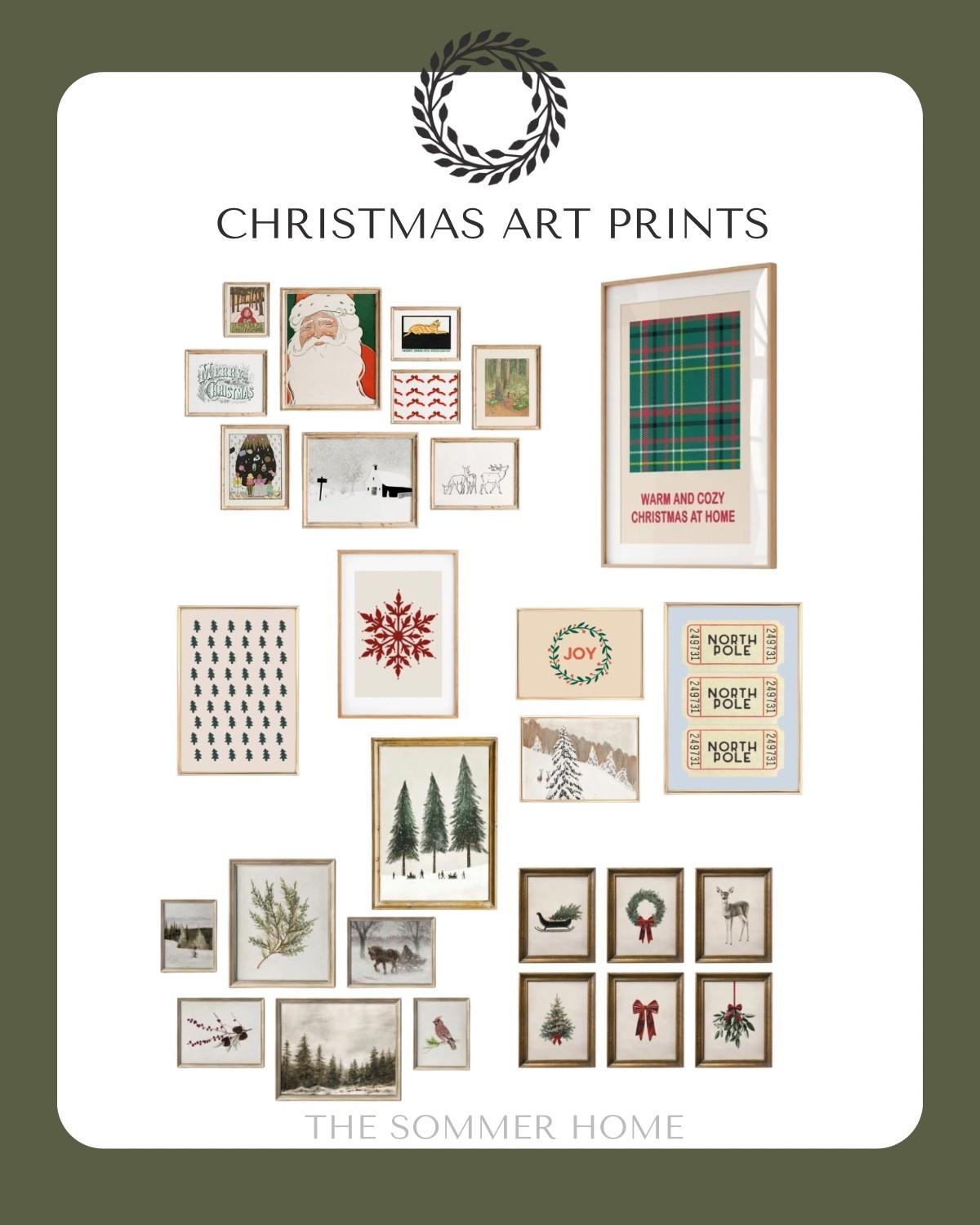 Christmas art prints. Wall decor, artwork, holiday decor 

#LTKHoliday #LTKSeasonal #LTKHome