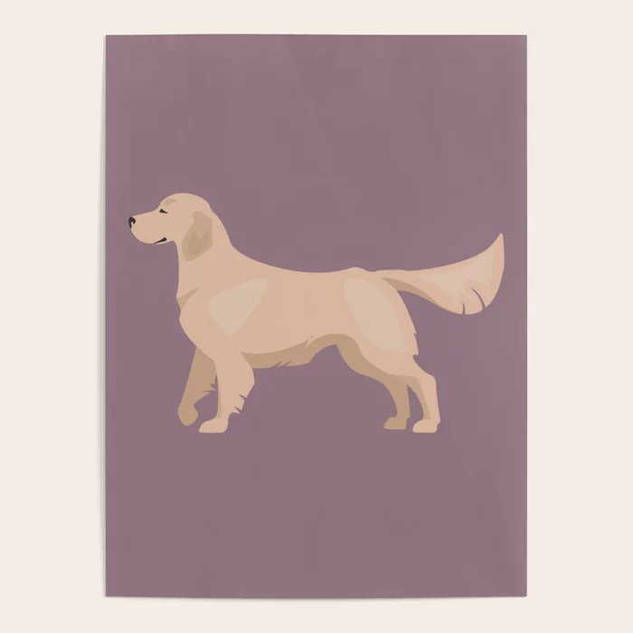 Golden Retriever Poster | Society6