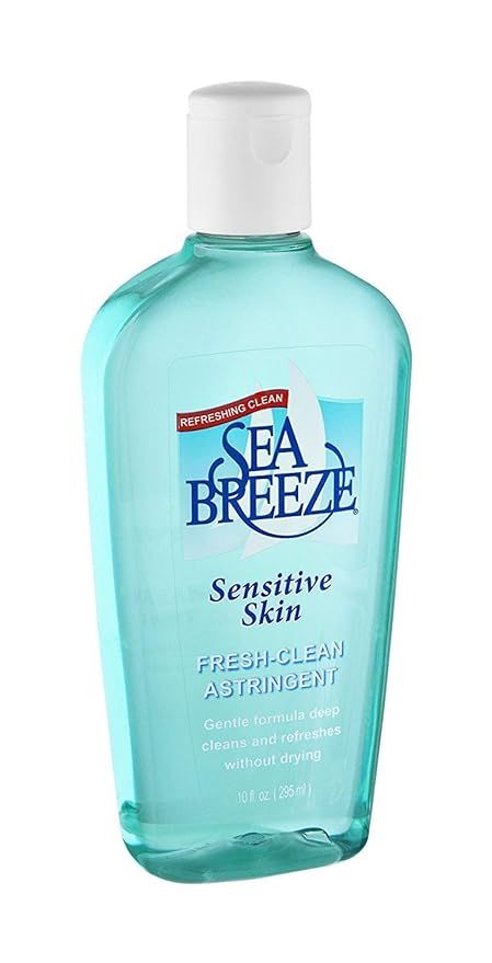 Sea Breeze Fresh-Clean Astringent, Sensitive Skin 10 fl oz (295 ml) | Amazon (US)