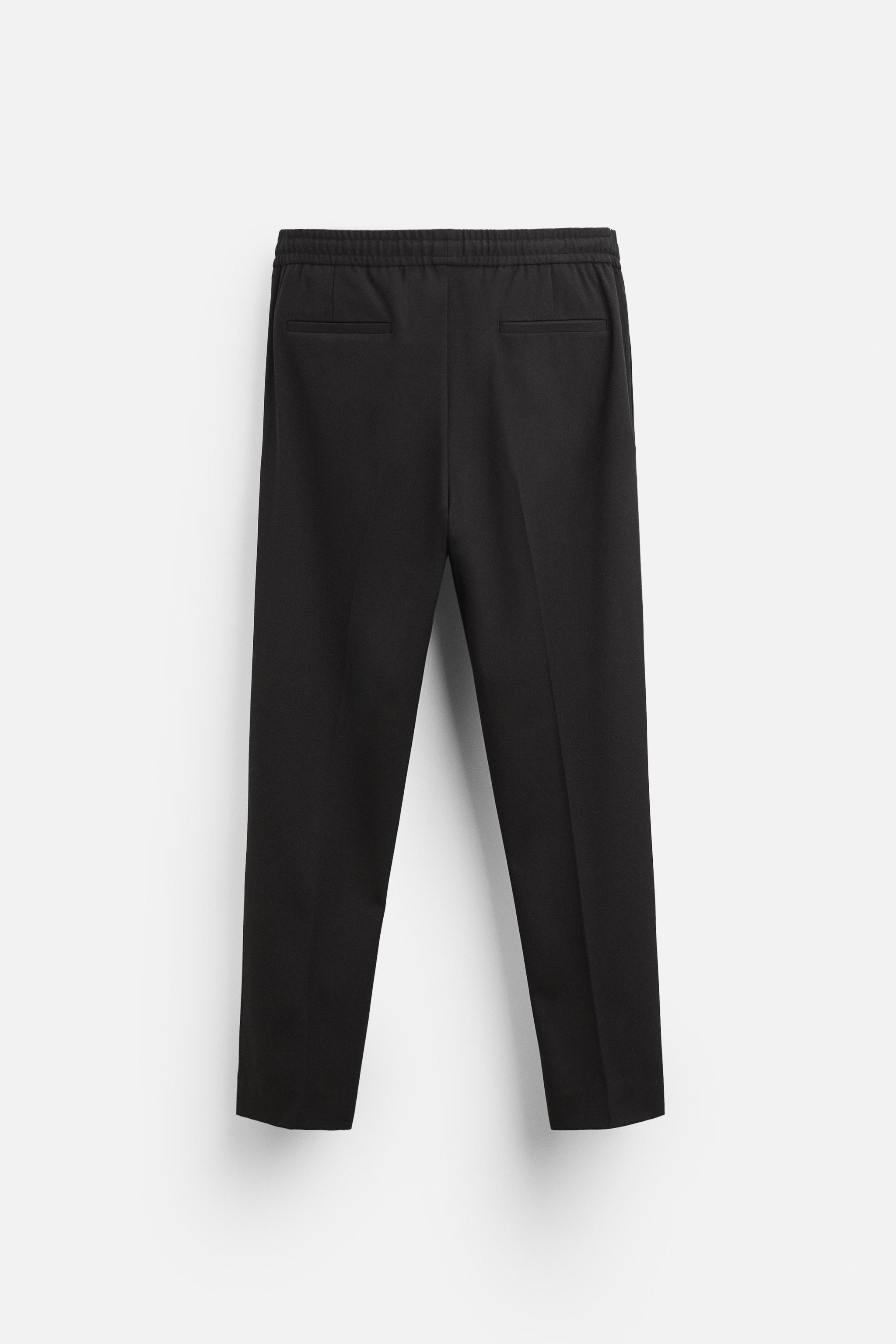 JOGGER WAIST STRETCH PANTS | Zara US