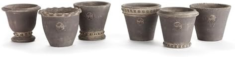 Napa Home & Garden, Wakefield Handmade MINI POTS, Set of 6 | Amazon (US)
