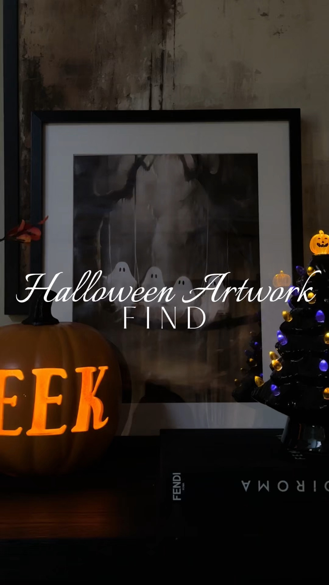 This Halloween artwork is the cutest 👻 and was the perfect addition to my Halloween console styling. 

Halloween decor // Amazon home finds // Halloween decorating indoors // canvas art // Amazon favorite finds

#LTKVideo #LTKHalloween #LTKHome