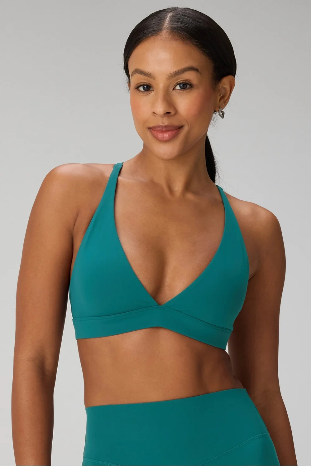 Low Impact PureLuxe Triangle Bra | Fabletics