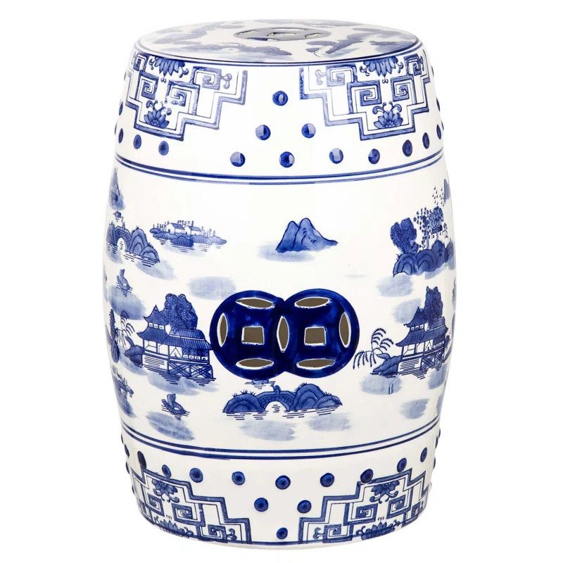Bilmont Ceramic Accent Stool | Wayfair North America