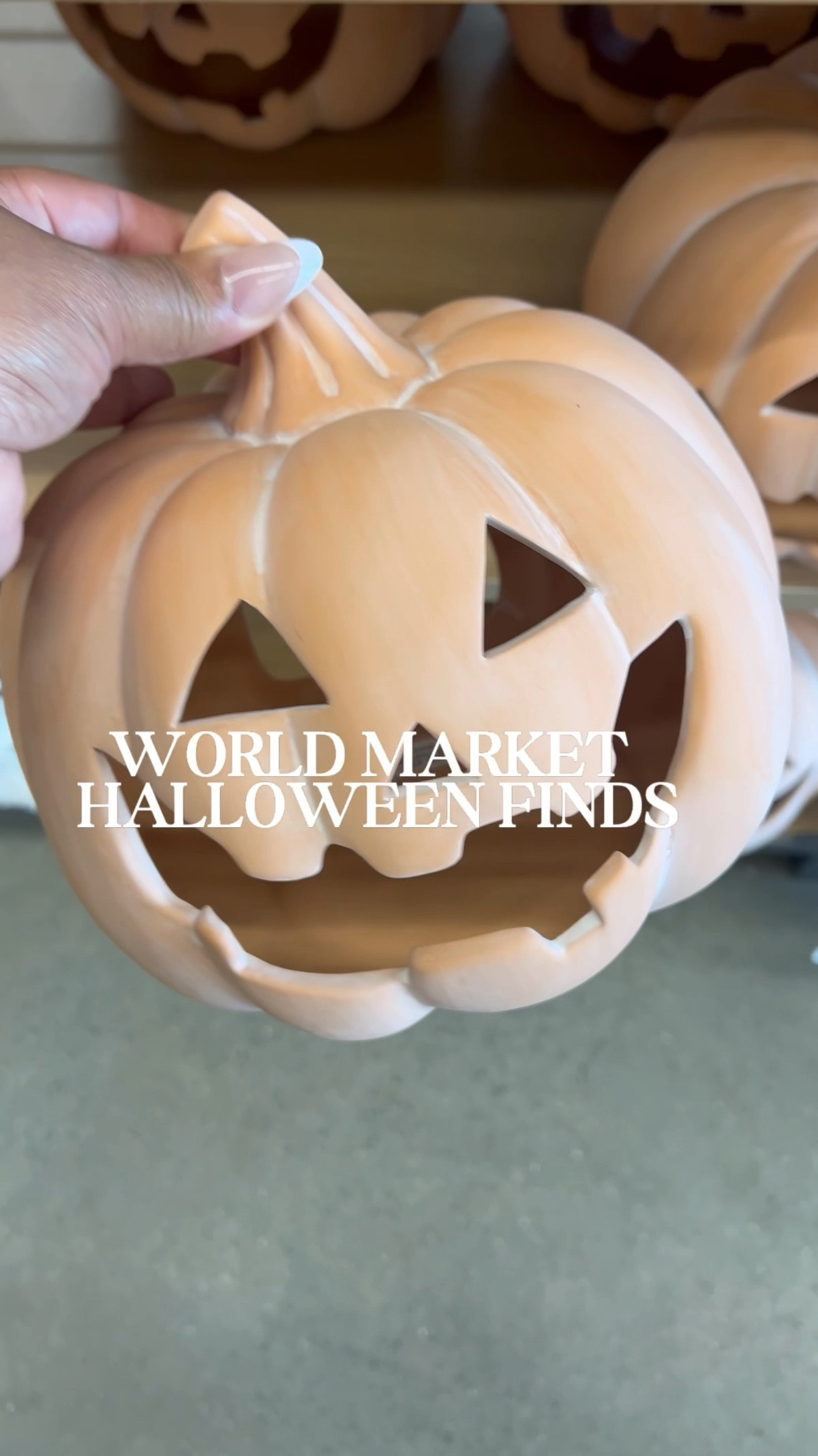 World Market Halloween Finds 

#LTKVideo #LTKSeasonal #LTKSaleAlert