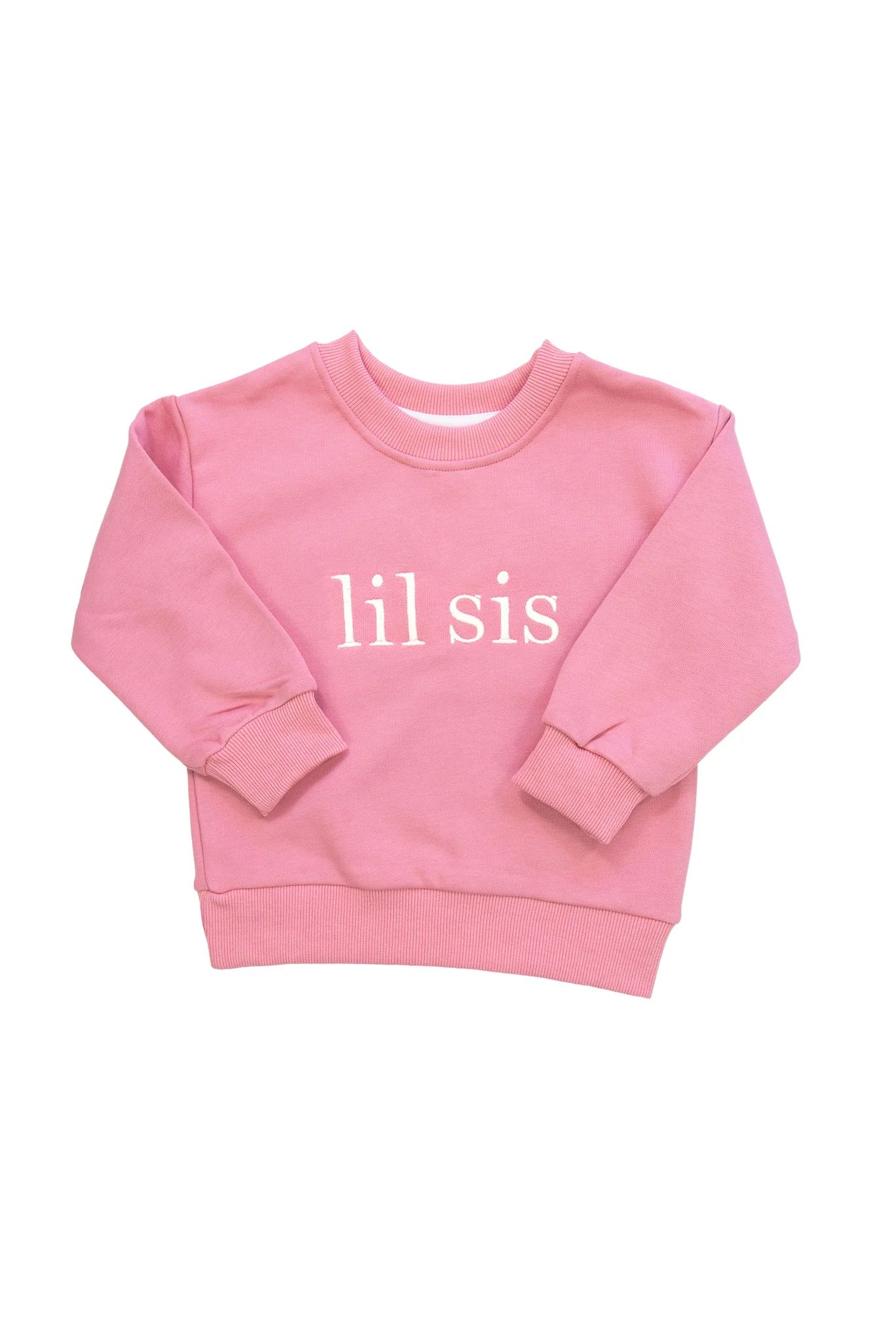 Girls Lil Sis Sweatshirt | Sugar Dumplin' Kids