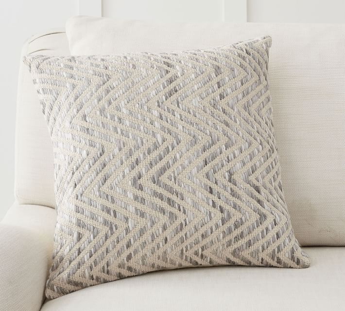 Ayden Textured Pillow Cover | Pottery Barn (US)
