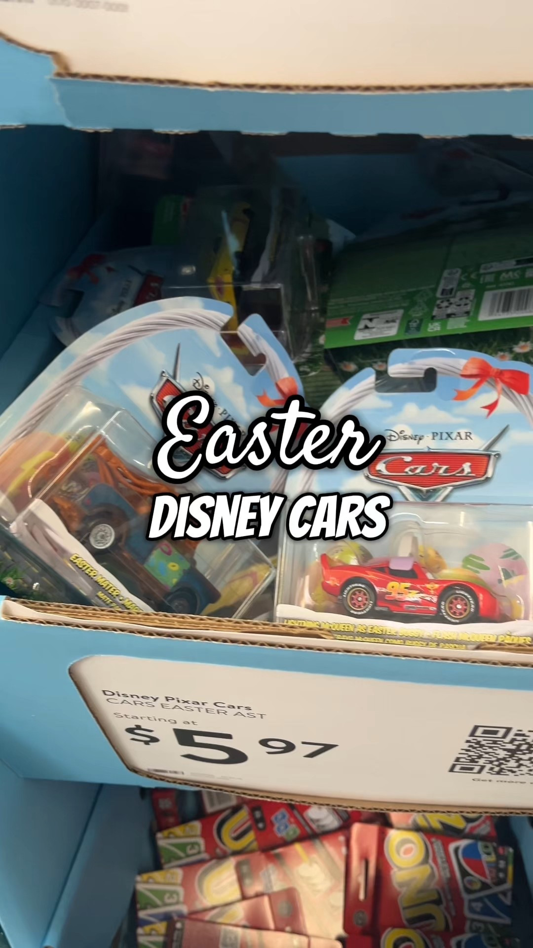 🚗🏁🐰 This is the Disney Cars x Easter combo you didn't know you needed for your kid's Easter Basket! My toddler is going to flip when he finds Lightning McQueen with bunny ears in his basket this year! Found at Walmart!

#walmartpartner #easterbasketideas #disneycars #boymom #easterbasketstuffers

#LTKKids #LTKSeasonal #LTKmomlife