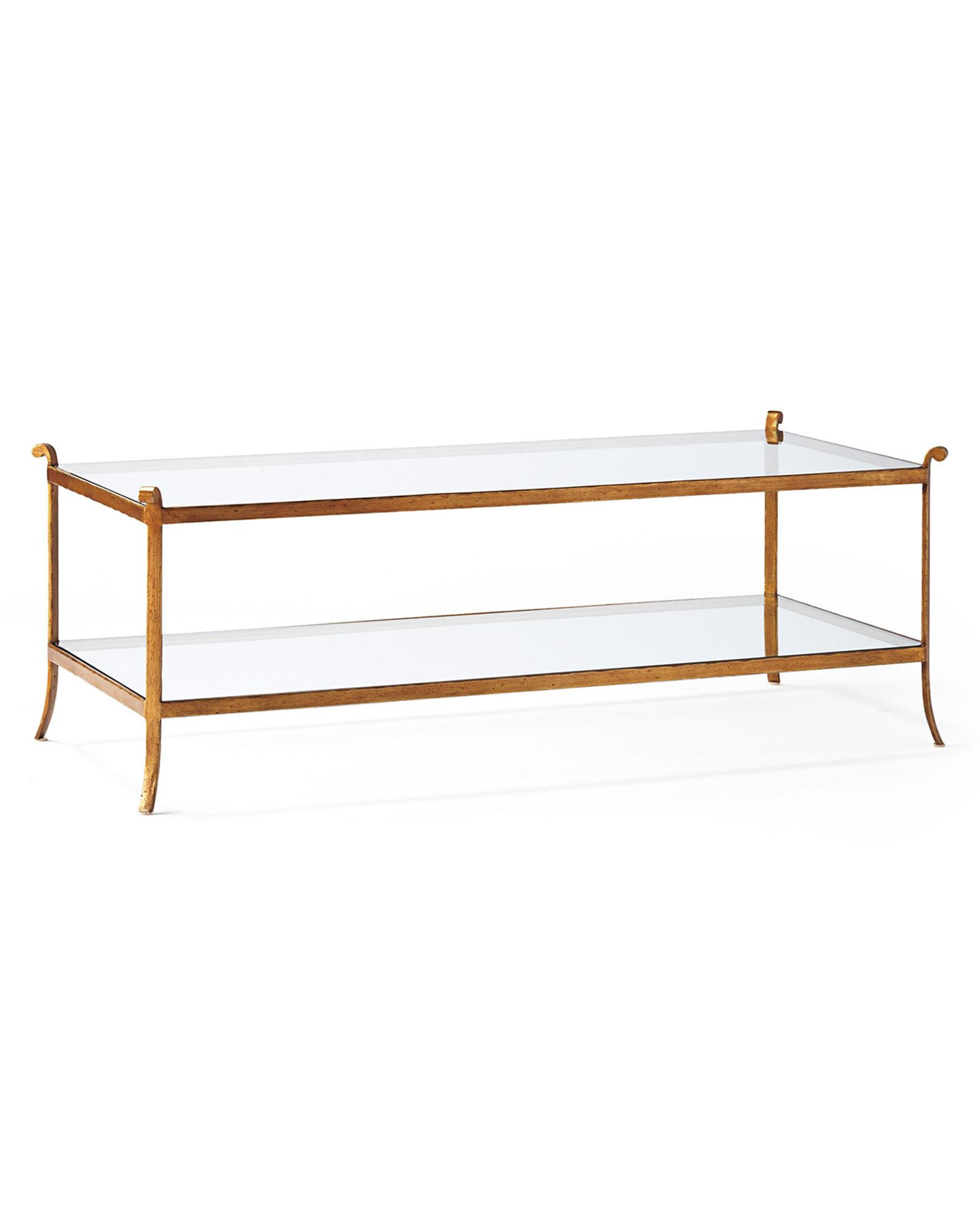 St. Germain Glass Coffee Table | Serena and Lily