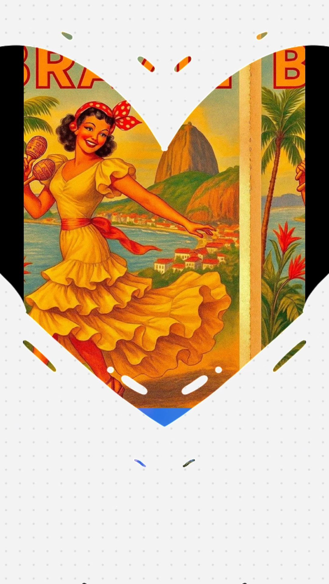 A vibrant Brazil travel collage featuring vintage posters, tropical colors, coastal scenery, and iconic imagery. Perfect inspiration for planning your Brazil getaway — from Rio’s beaches to rainforest adventures and cultural explorations across the country.


#LTKHoliday #LTKTravel #LTKGiftGuide