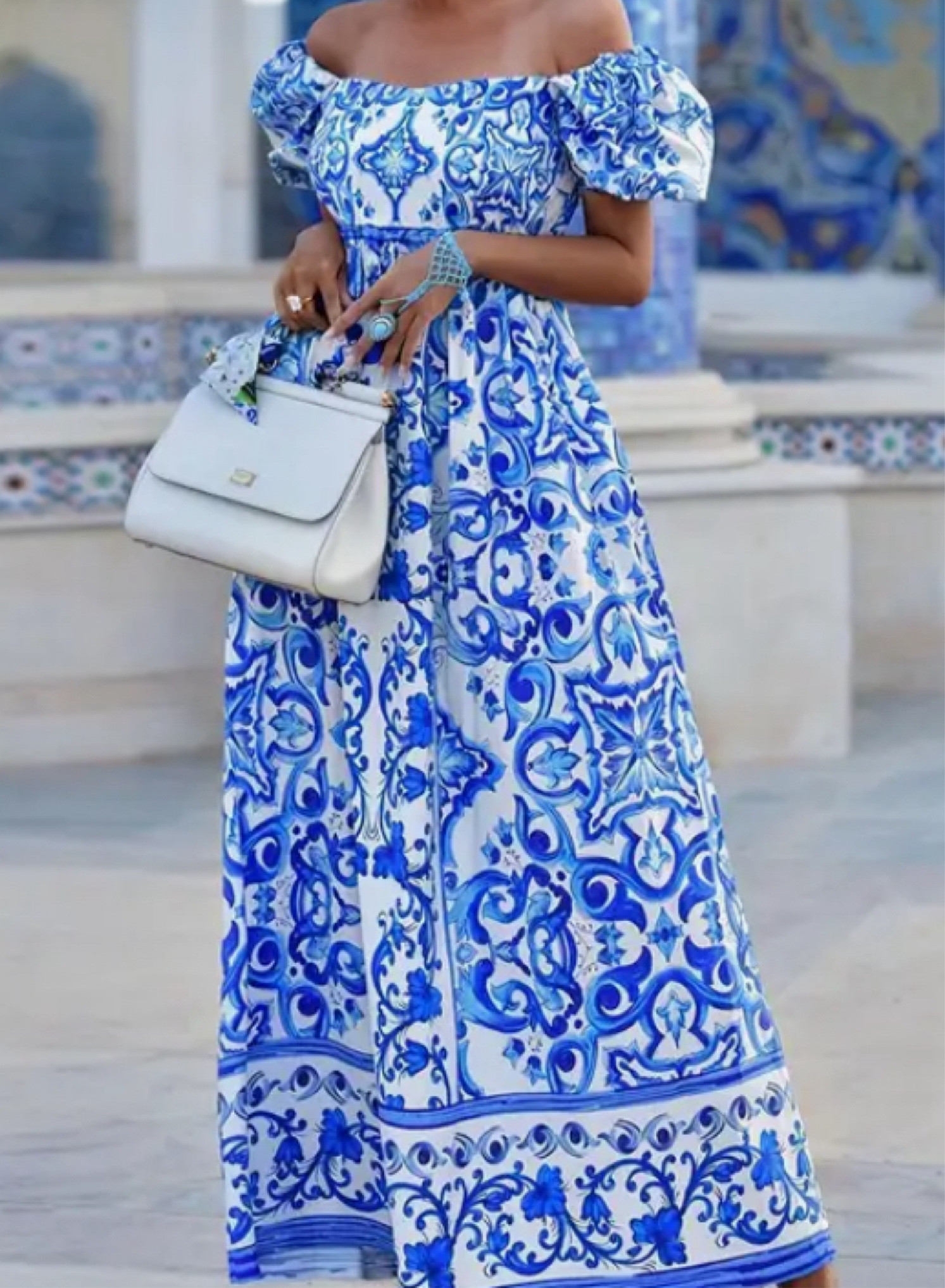 Beautiful in blue this summer! This dress is the perfect elegant touch to your holiday destination! Day or night it’s sure to be a winner💙🌴

#LTKFindsUnder50 #LTKPlusSize #LTKTravel