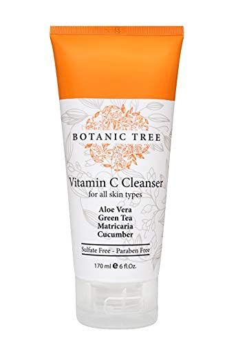 Botanic Tree Cleansing Face Wash with Vitamin C for All Skin Types to Reduce Acne Breakouts, Wrin... | Amazon (US)
