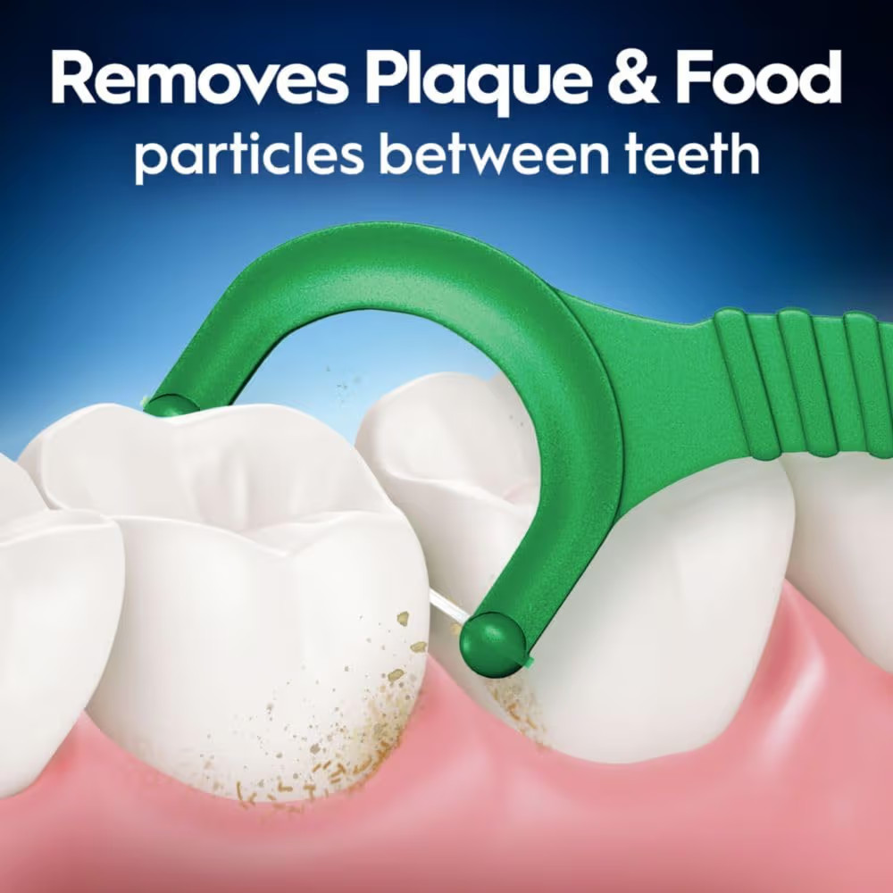 Oral-B Glide Mint Dental Floss Picks with Long Lasting Scope Flavor, 3 Pack of 75 Picks (225 Tota... | Amazon (US)