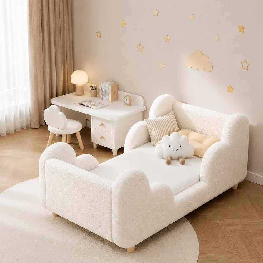 Toddler Bed, Toddler Floor Bed\uff0cCrib Size Montessori Bed | Amazon (US)