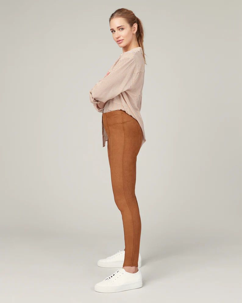 Faux Suede Leggings | Spanx