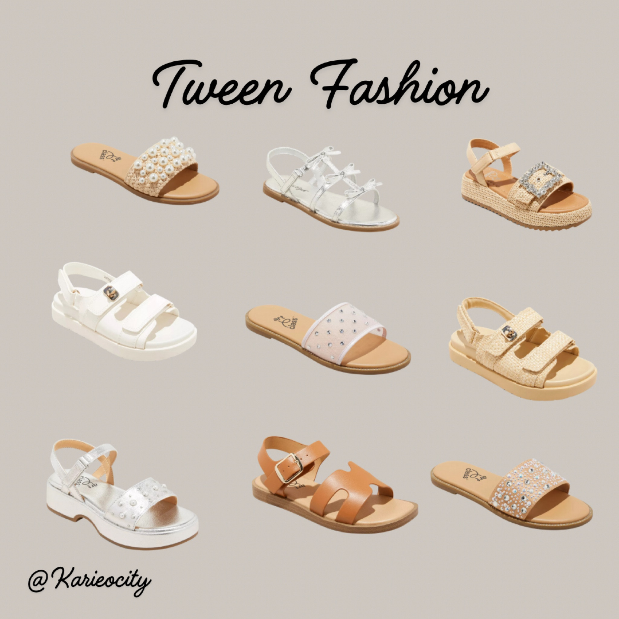 Tween Fashion🤍

Tween Fashion// Tween Sandals// Tween Spring// Tween Summer // Sandals // Target Tween 

#LTKKids #LTKTravel #LTKFindsUnder50